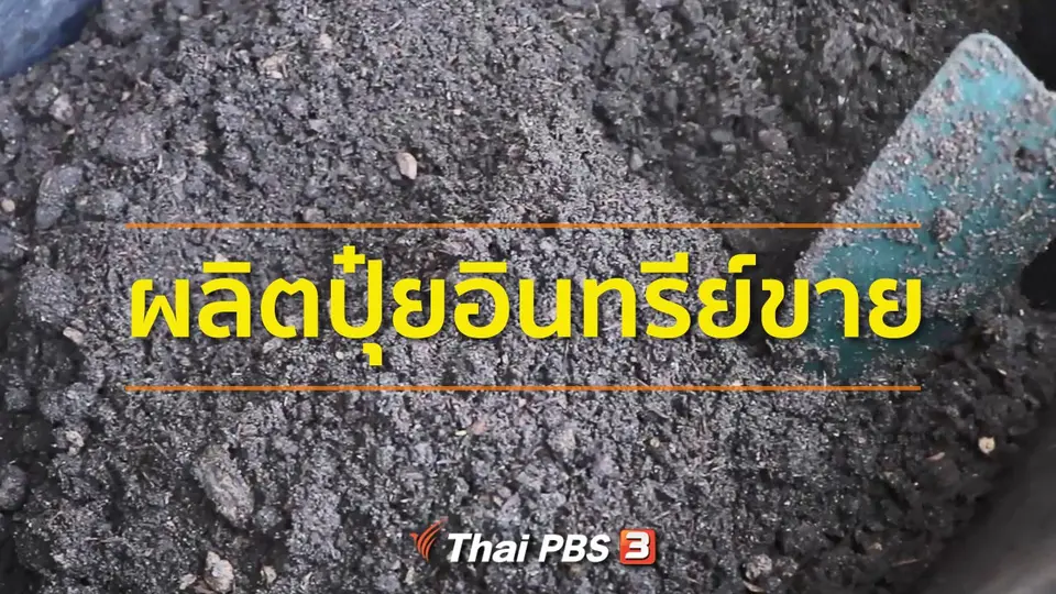 ชุมชนทั่วไทย : ผลิตปุ๋ยอินทรีย์ขายสร้างรายได้