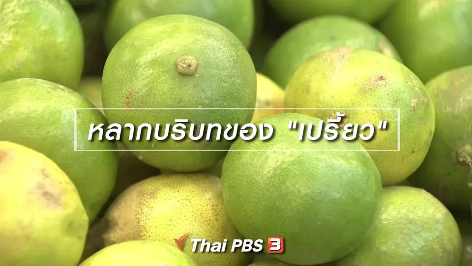 เพียงคำเดียว : หลากบริบทของ "เปรี้ยว"