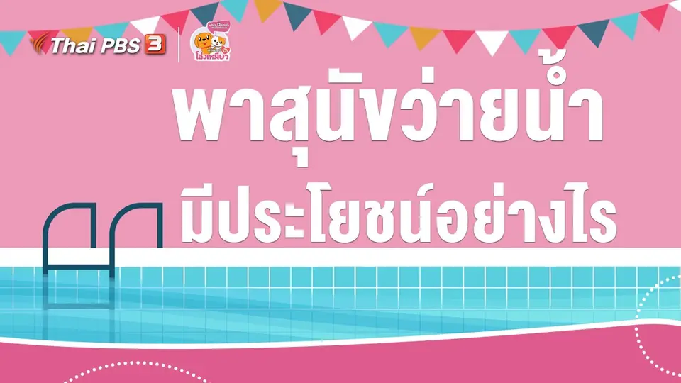 เคล็ดไม่ลับดูแลโฮ่งเหมียว : พาสุนัขว่ายน้ำ มีประโยชน์อย่างไร
