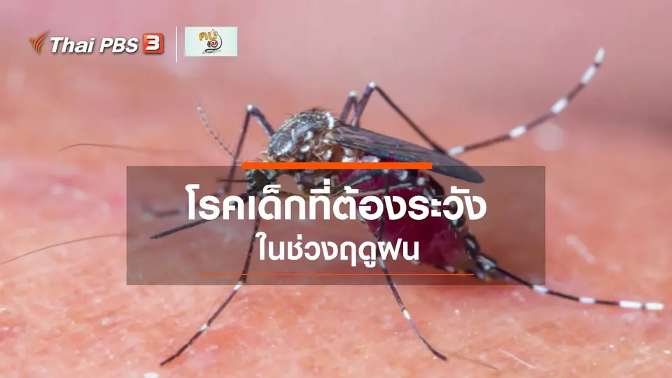 รู้สู้โรค : โรคเด็กที่ต้องระวังในฤดูฝน