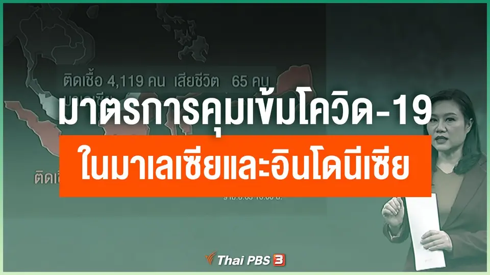 มาตรการคุมเข้มโควิด-19 ในมาเลเซียและอินโดนีเซีย