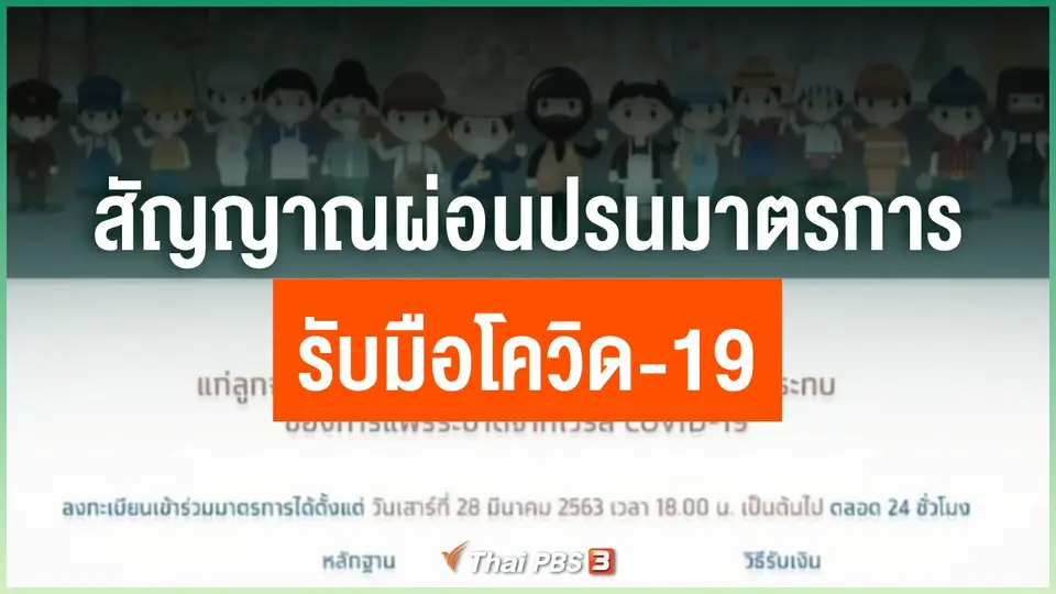 สัญญาณผ่อนปรนมาตรการรับมือโควิด-19