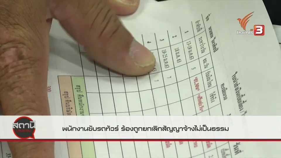 ​สถานีร้องเรียน : พนักงานขับรถทัวร์ร้อง ถูกยกเลิกสัญญาจ้างไม่เป็นธรรม