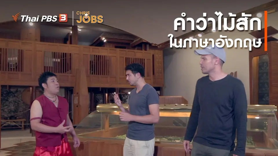 สาระน่ารู้จาก Chris Jobs : คำว่าไม้สักในภาษาอังกฤษ