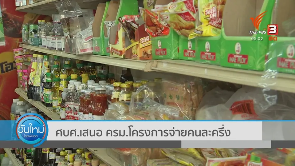 ​ศบศ.เสนอ ครม.โครงการจ่ายคนละครึ่ง