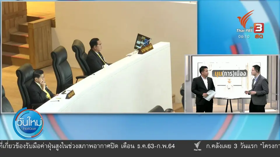 ​มุม(การ)เมือง : ทางออกการเมือง ประชุมรัฐสภาวันแรก