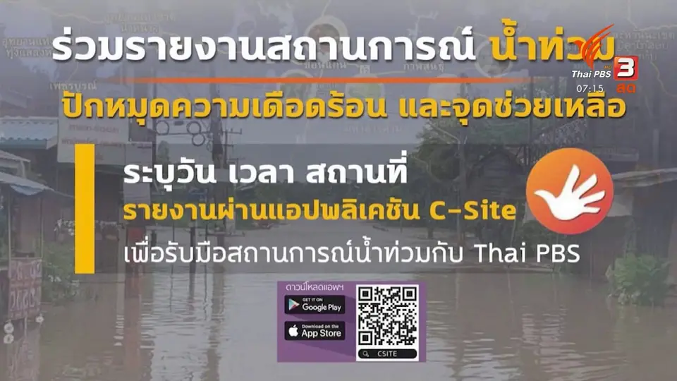 C-Site Focus พิกัดข่าว : จ.ชัยภูมิ น้ำหลากท่วมซ้ำหลายพื้นที่