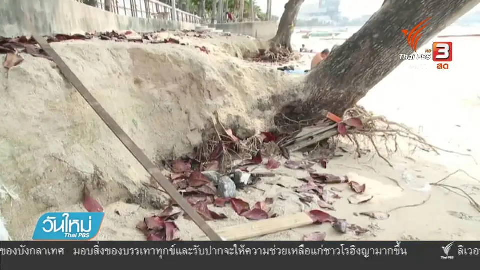 ชายหาดพัทยาเหนือเสื่อมโทรม