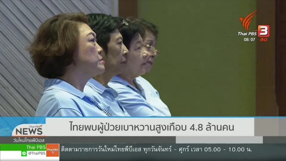 ​จับตาข่าวเด่น : ไทยพบผู้ป่วยเบาหวาน เกือบ 4.8 ล้านคน