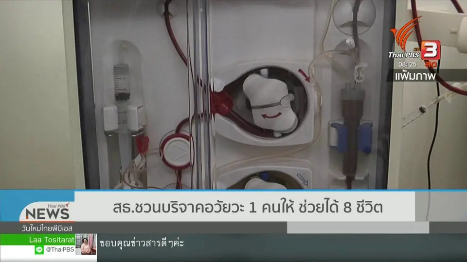 จับตาข่าวเด่น : สธ.ชวนบริจาคอวัยวะ 1 คนให้ ช่วย 8 ชีวิต