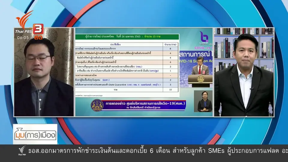 ​มุม(การ)เมือง : ชีวิตวิถีใหม่ New Normal เงื่อนไขเปิดเมือง