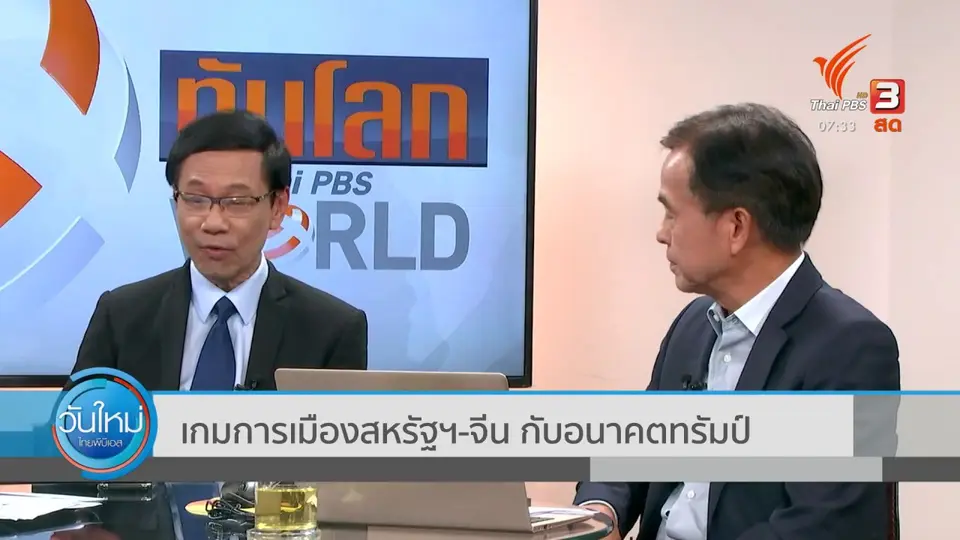 ​ทันโลกกับ Thai PBS World​ : เกมการเมืองสหรัฐฯ - จีน กับอนาคตทรัมป์