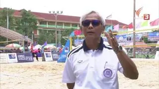 กฎกติกาการแข่งขันวอลเลย์บอลชายหาด เรื่องการรับเสิร์ฟและการล้ำแดนของผู้เล่น