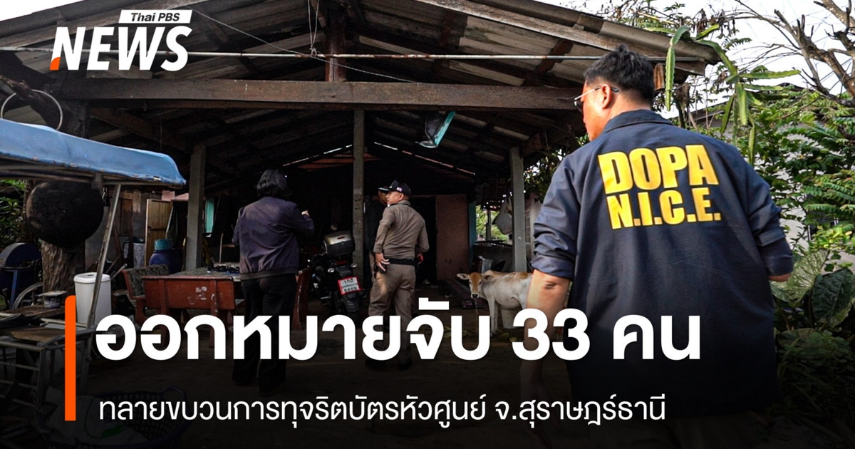当局捣毁诈骗信用卡团伙,对包括政府官员在内的 33 人发出逮捕令。