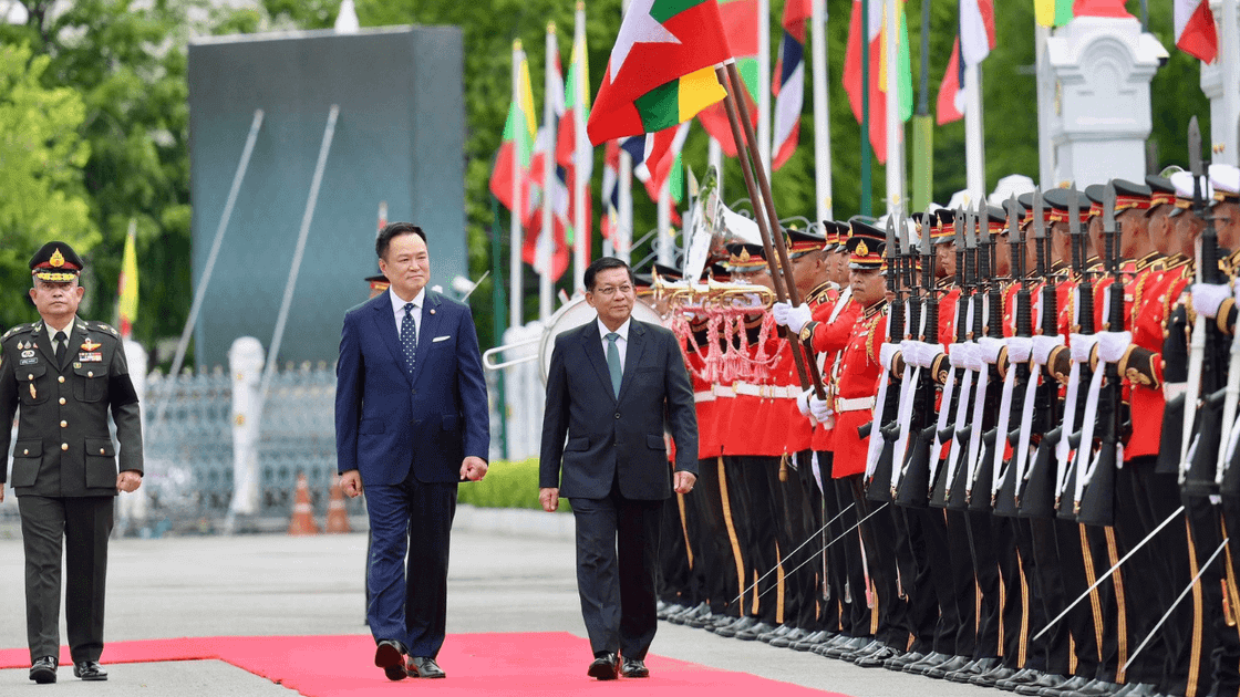 Thailand hosts Myanmar president for key bilateral talks | Thai PBS World