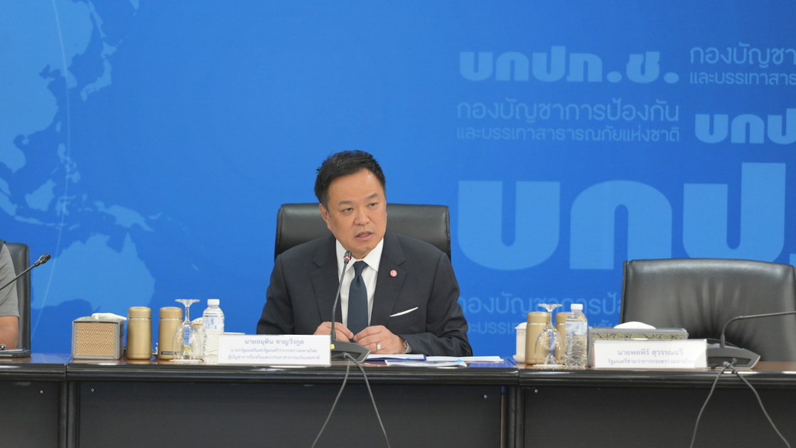 Anutin orders close watch on floods, warns of returning water | Thai ...