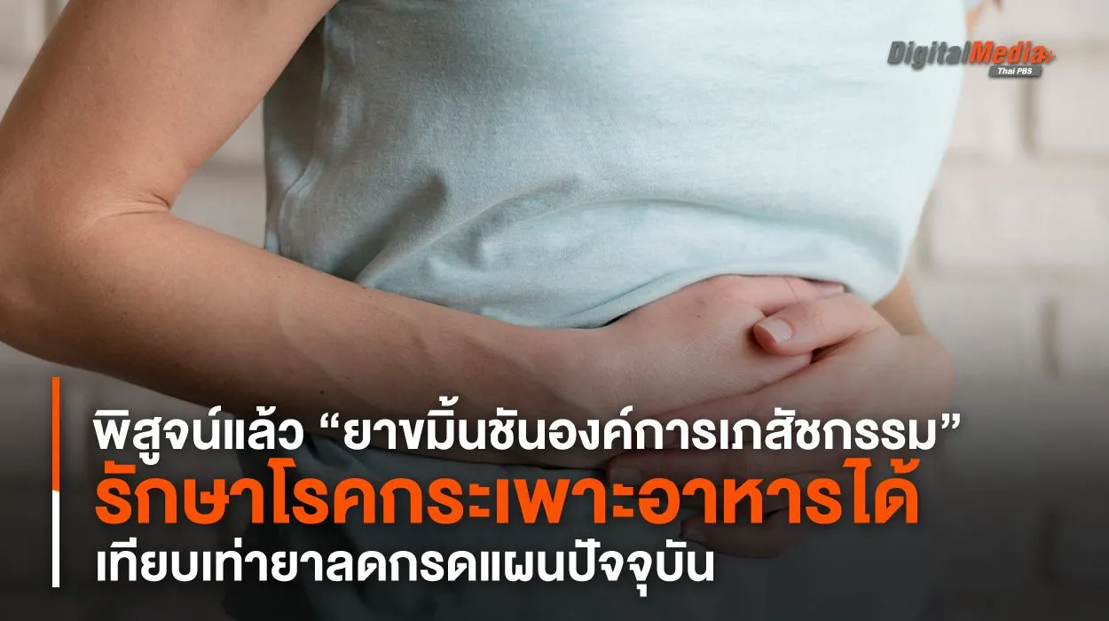 นักวิจัยไทยพิสูจน์แล้ว “ยาขมิ้นชันองค์การเภสัชฯ” รักษาโรคกระเพาะอาหารได้