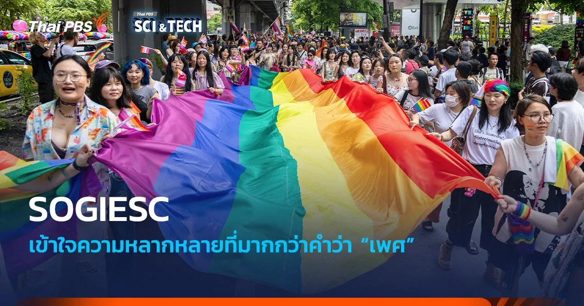 SOGIESC : เข้าใจความหลากหลายที่มากกว่าคำว่า “เพศ”
