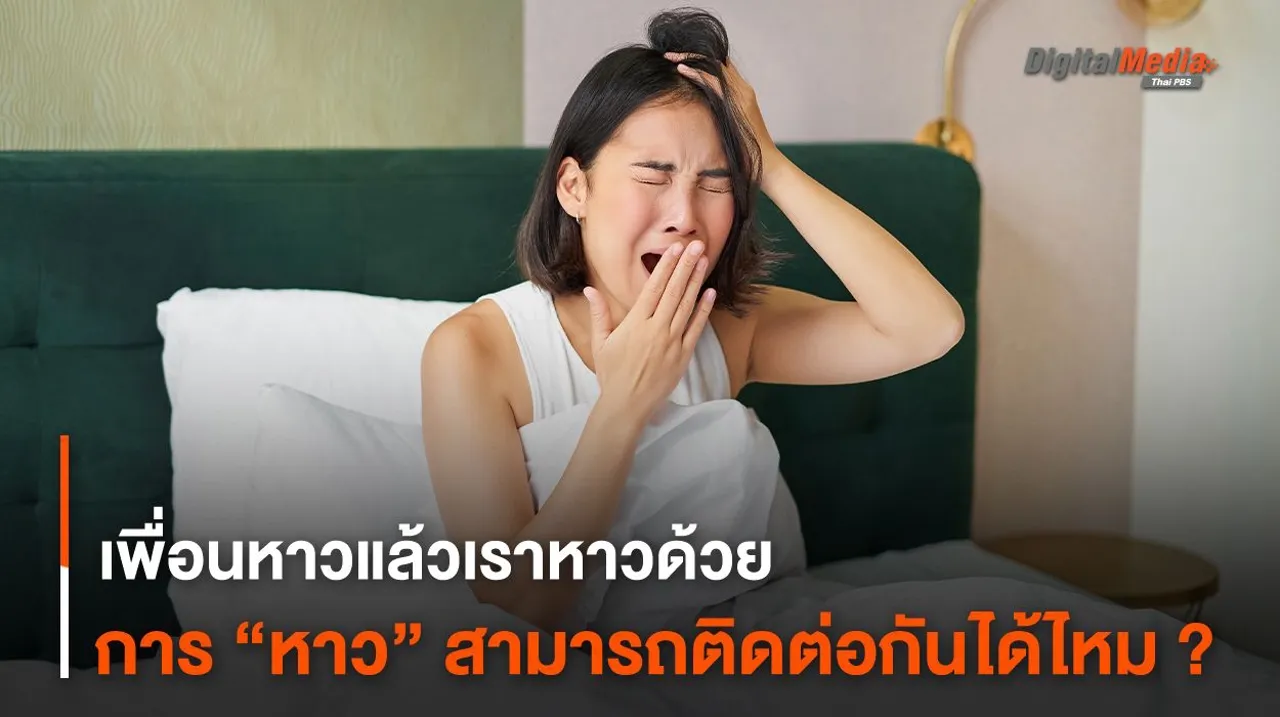 เพื่อนหาวแล้วเราหาวด้วย การ “หาว” สามารถติดต่อกันได้ไหม ?