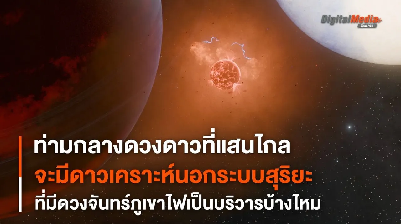 “ดาวเคราะห์นอกระบบสุริยะ” มีดวงจันทร์ภูเขาไฟแบบดวงจันทร์ไอโอหรือเปล่า