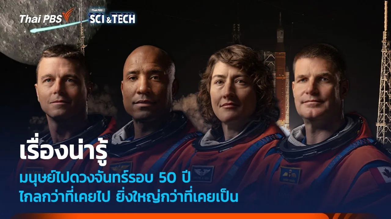 รวมเรื่องน่ารู้! NASA ส่งมนุษย์ไปดวงจันทร์ รอบ 50 ปี ในภารกิจ Artemis II