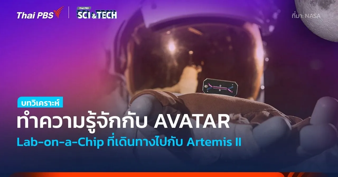 AVATAR Lab-on-Chip ที่เดินทางไปกับ Artemis II