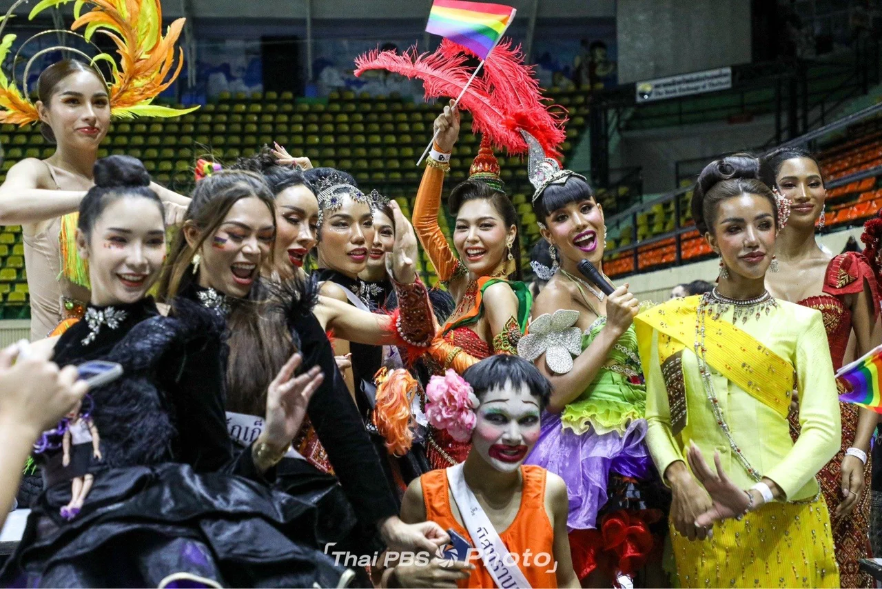ภาพบรรยากาศ Bangkok Pride Festival 2024 เทศกาลแห่งการเฉลิมฉลอง Pride Month