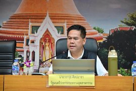 เร่งระบายน้ำท่าจีน  เสริมคันกั้นน้ำ–ติดตั้งเครื่องสูบ