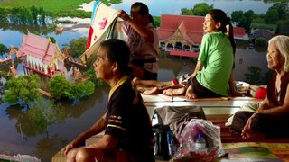 แหวกชีวิต "คนลุ่มน้ำบางปะกง" ฝ่าอุทกภัย 30 วันในวงน้ำล้อม