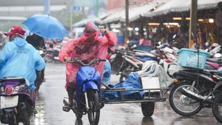 สภาพอากาศวันนี้ ภาคกลางมีฝน 70% กทม.-ตะวันออก-ใต้มีฝน 60%
