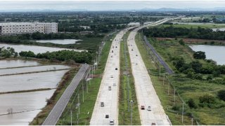 เริ่ม 6 โมงเย็นวันนี้ เปิดทดลองมอเตอร์เวย์ M6 ช่วงบางปะอิน–หินกอง 
