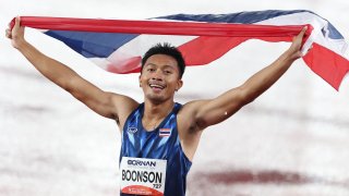 "บิว ภูริพล" ขยับรั้งอันดับ 1 เอเชีย วิ่ง 100 , 200 เมตร