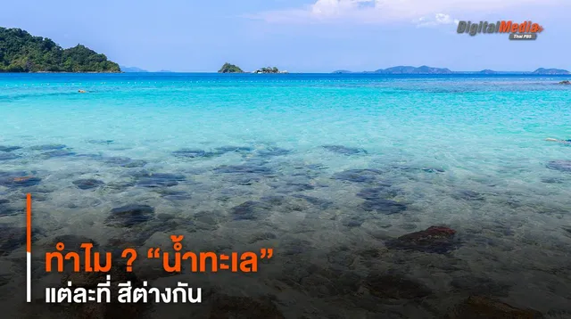 กางเหตุผล “น้ำทะเล” แต่ละที่ ทำไม ? สีต่างกัน