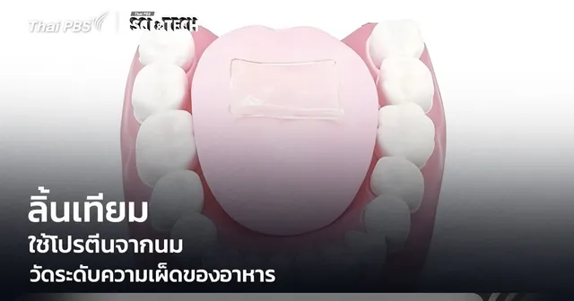 เผ็ดแค่ไหนรู้ได้ทันที! "ลิ้นเทียมจากโปรตีนนม" วัดระดับความเผ็ด ช่วยคุมรสชาติอาหาร