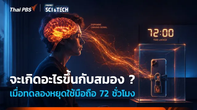 จะเกิดอะไรขึ้นกับสมอง ? เมื่อทดลองหยุดใช้มือถือ 72 ชั่วโมง