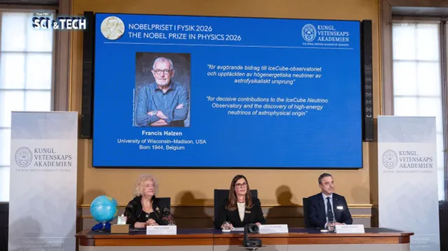 Francis Halzen คว้ารางวัลโนเบลสาขาฟิสิกส์ 2026 จากการบุกเบิกการตรวจจับนิวทริโนพลังงานสูงจากเอกภพ