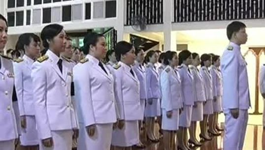 ตุลาการศาลทหารเข้าเฝ้าฯ ถวายสัตย์ปฏิญาณ ก่อนเข้ารับหน้าที่