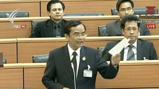 "นิพิฏฐ์ " อภิปรายชี้ "ยิ่งลักษณ์" ดำรงตำแหน่งนายกฯหวังช่วยเหลือ "ทักษิณ"