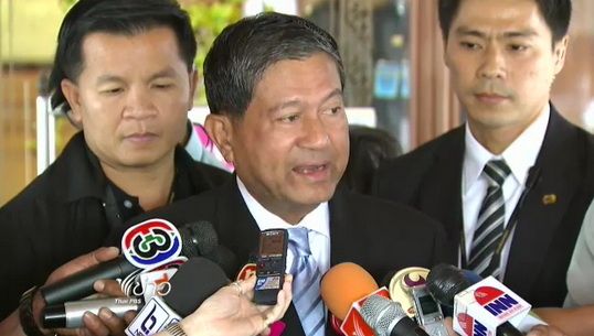 "เฉลิม"ประชุม"ผบ.ตร."ดูแลการชุมนุมองค์การพิทักษ์สยาม บ่ายนี้