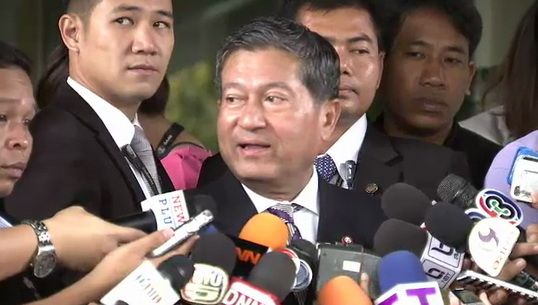 "เฉลิม" ยันไม่มีวาระพิจารณาใช้ "กม.พิเศษ" หารือคุมม็อบ "เสธ.อ้าย"