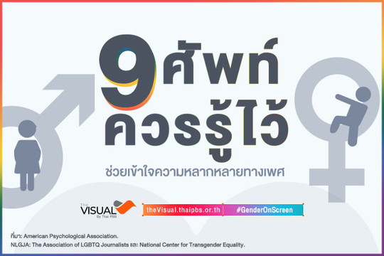 9 ศัพท์ควรรู้ไว้ ช่วยเข้าใจความหลากหลายทางเพศ