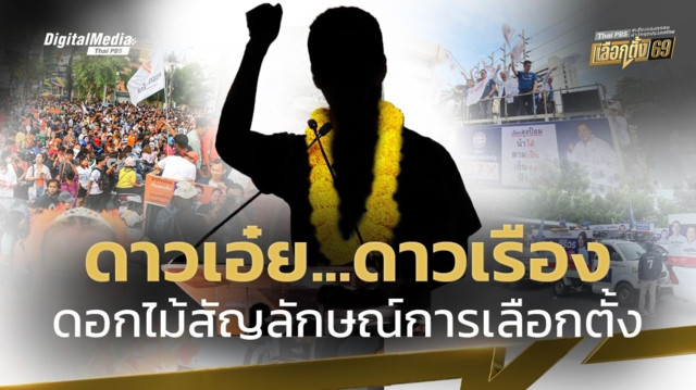 ดาวเอ๋ย…ดาวเรือง ดอกไม้แห่งการเลือกตั้งไทย