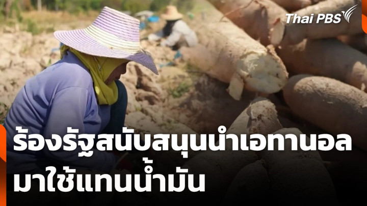 ร้องรัฐสนับสนุนนำเอทานอลมาใช้แทนน้ำมัน