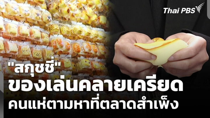 "สกุชชี่" ของเล่นคลายเครียดกลับมาได้รับความนิยม