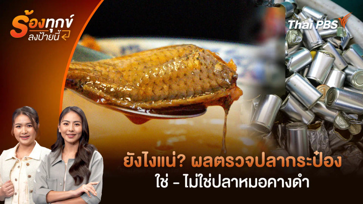 ยังไงแน่? ผลตรวจปลากระป๋อง ใช่ - ไม่ใช่ปลาหมอคางดำ