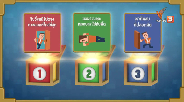 ถ้าเราบังเอิญเข้าไปอยู่ในเหตุการณ์กราดยิง เราควรทำอย่างไรถึงจะรอด