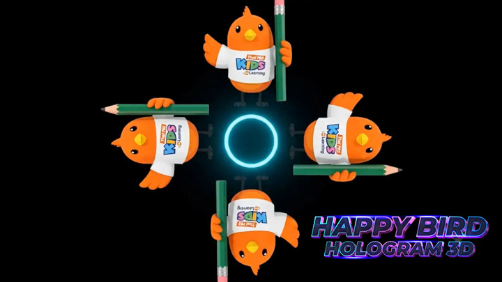 Happy Bird นักวาดภาพระบายสี