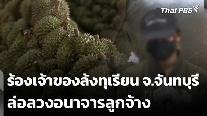 ร้องเรียนเจ้าของล้งทุเรียน จ.จันทบุรี ล่อลวงอนาจารลูกจ้าง