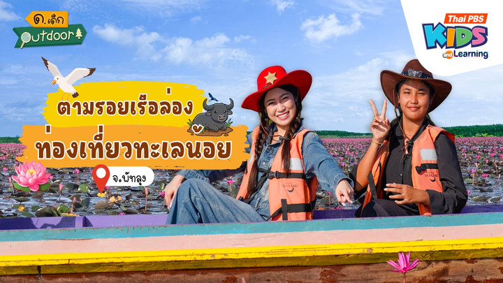 เที่ยวทะเลน้อย จ.พัทลุง พานั่งเรือหางยาว ชมยอยักษ์-ควายน้ำ-ทุ่งบัวแดง