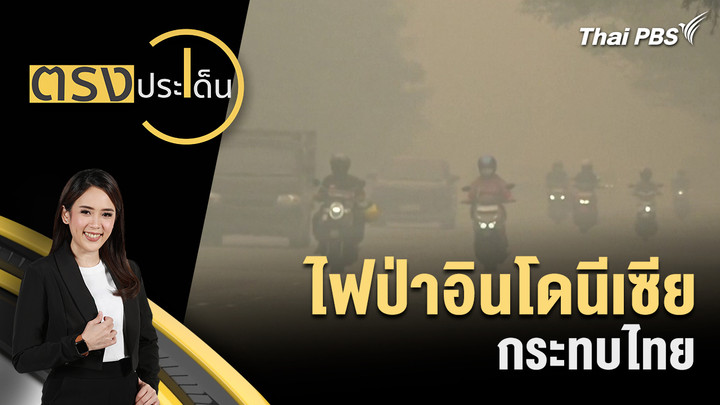 ไฟป่าอินโดนีเซีย กระทบไทย